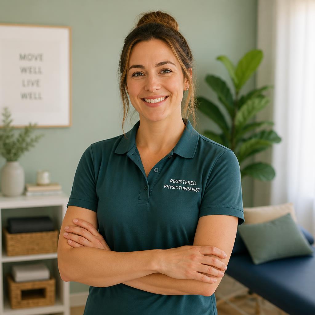 Portrait placeholder of the registered physiotherapist.